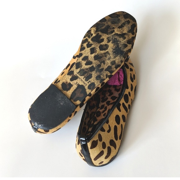 Vintage Christian Dior Ballet Flats - Leopard - Picture 2 of 6